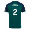 Arsenal William Saliba #2 3rd Trikot 2023-24 Kurzarm